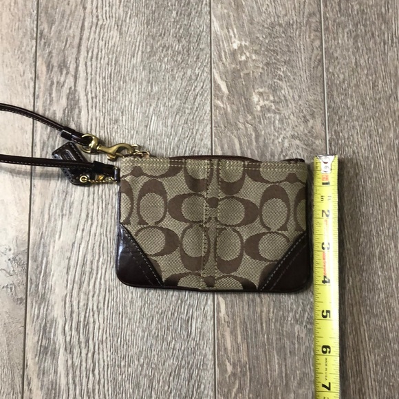 Small Classic Coach Wristlet - Picture 7 of 7